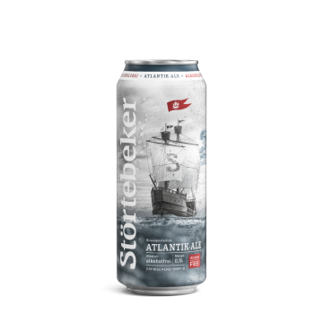 Eine Atlantik-Ale Alkoholfrei Dose 0,5l.