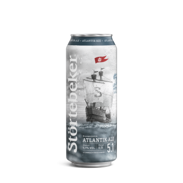 Eine Atlantik-Ale Dose 0,5l.